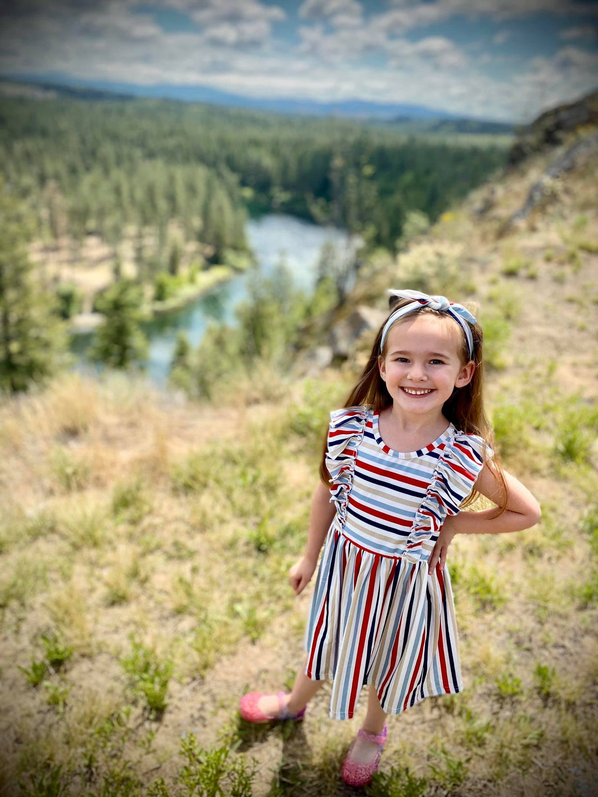 The Americana Dress for Girls - Whim & Wonder Boutique