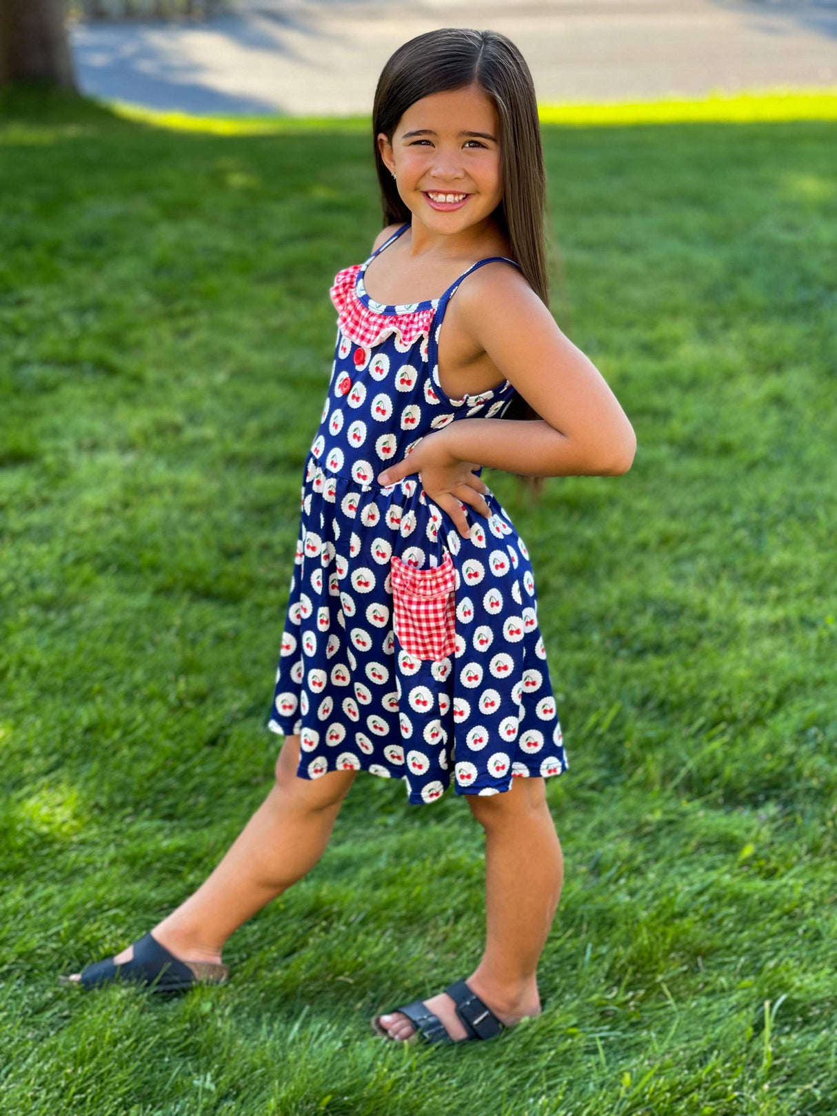 Cherry Tank Dress by Twocan