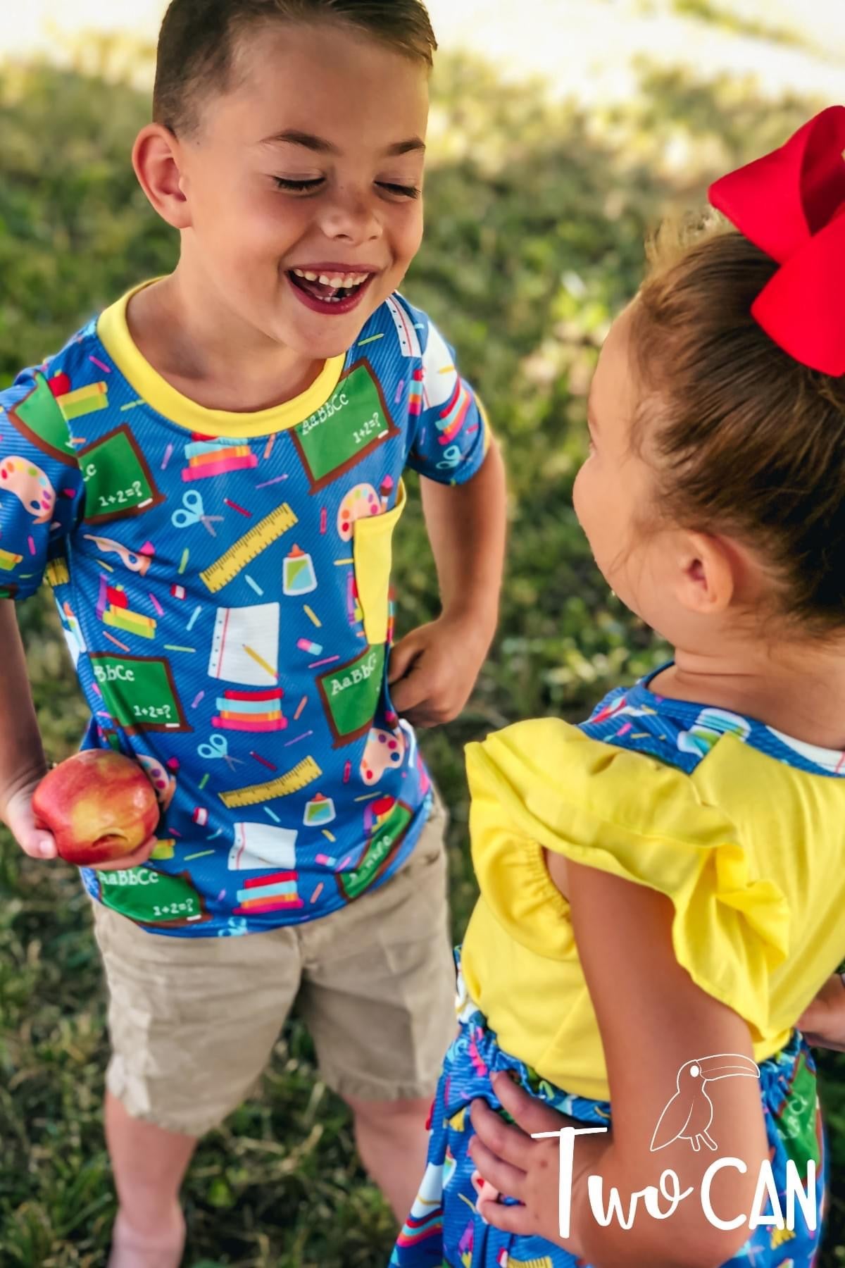 School Days Pocket Tee by Twocan