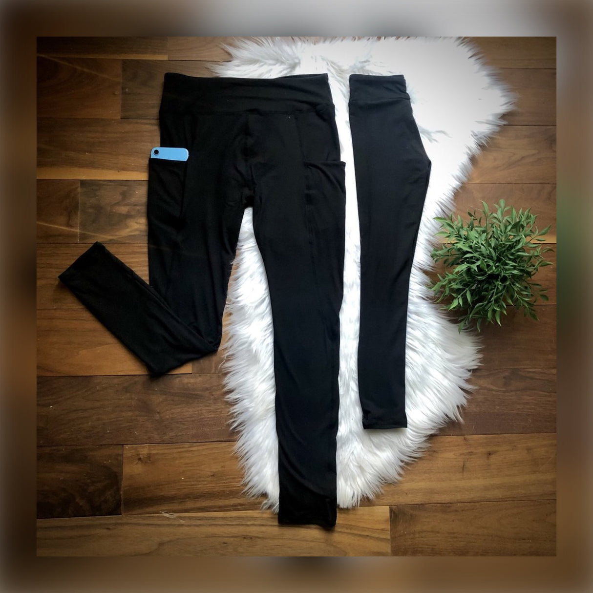 Solid Black Leggings | Addy Cole