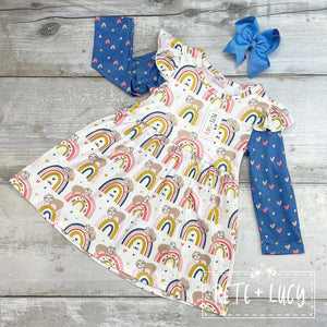 Sloth Life Dress by Pete + Lucy