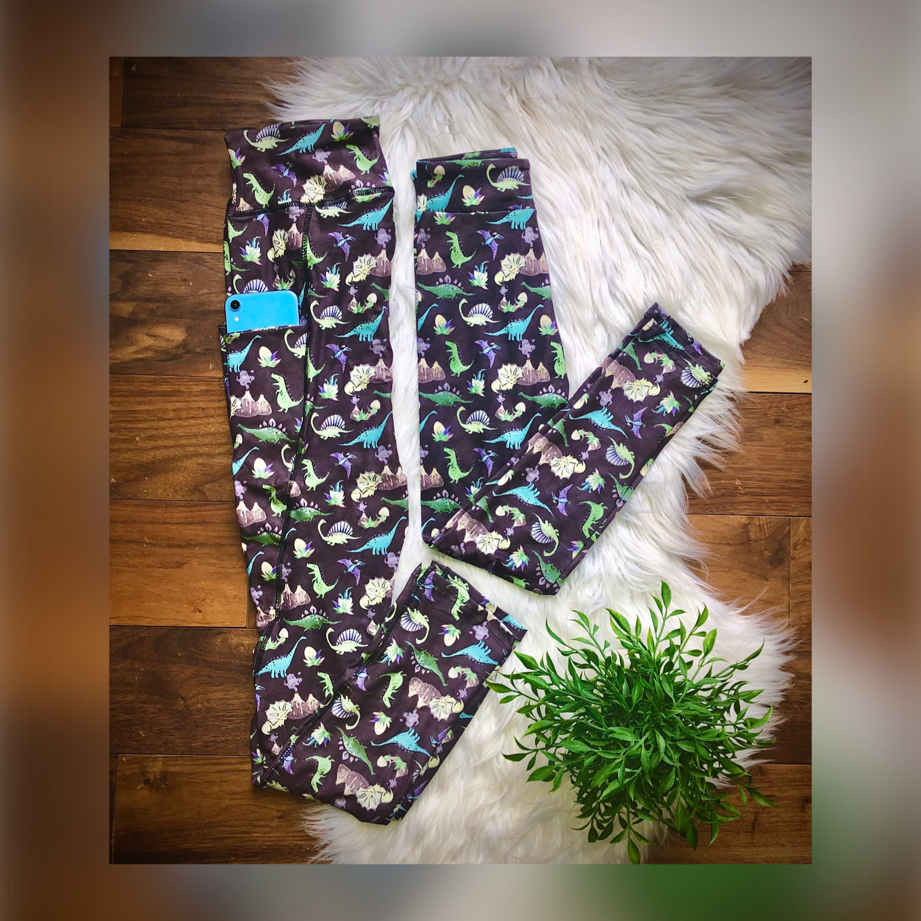 Dinosaurs Mommy + Me Matching Leggings - Whim & Wonder Boutique