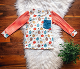 Pumpkin Pickin Long Sleeve Pocket Tee by Twocan