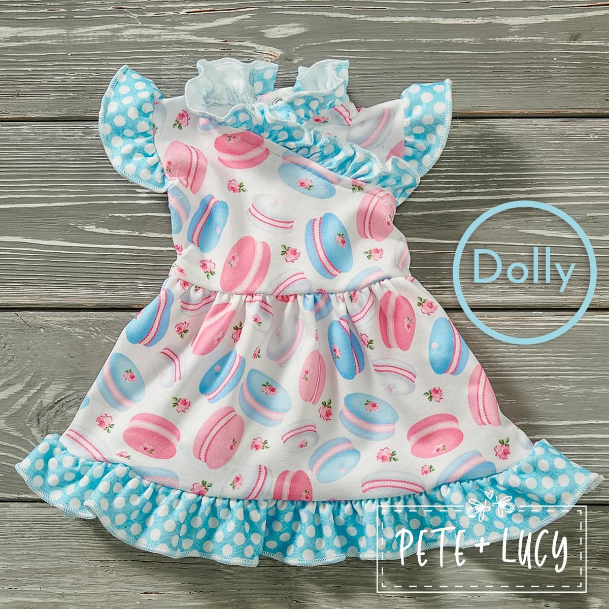 Macaron Party Dolly Dress by Pete and Lucy