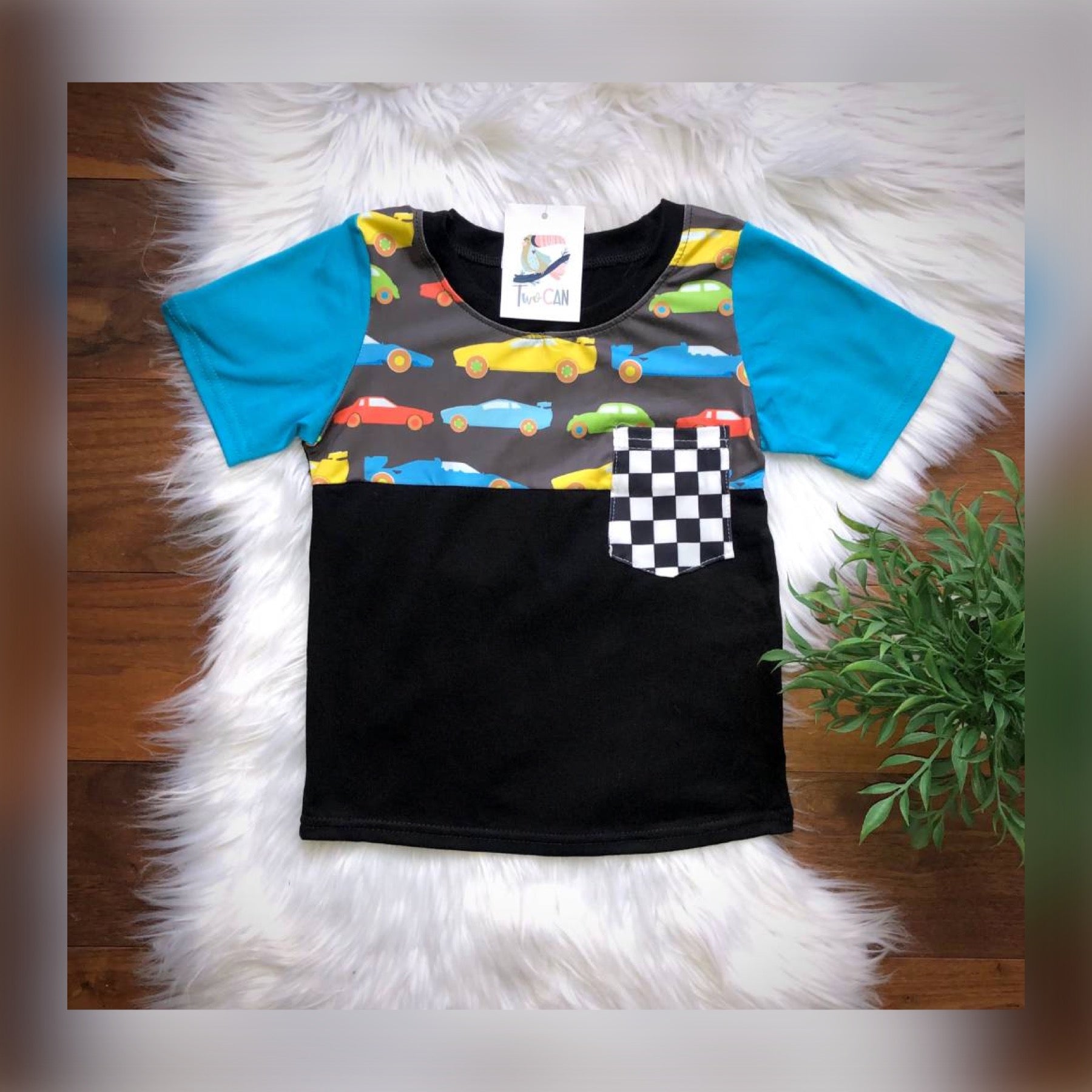 Race Car Boys T-Shirt - Whim & Wonder Boutique