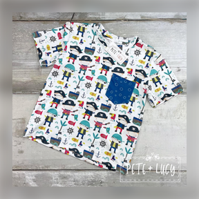 Pirate’s Treasure Boys Shirt - Whim & Wonder Boutique