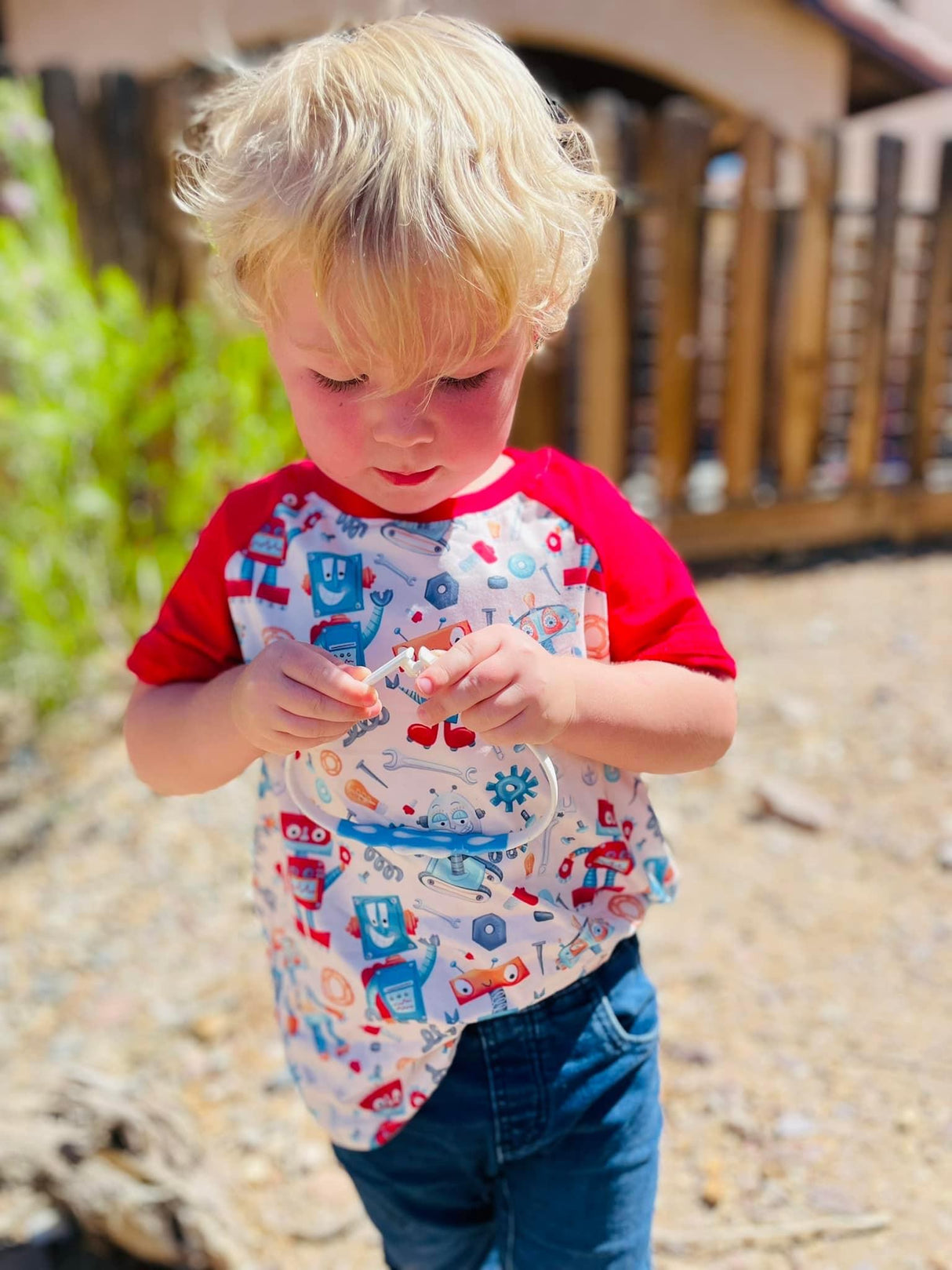 Mr. Roboto T-Shirt by Pete and Lucy