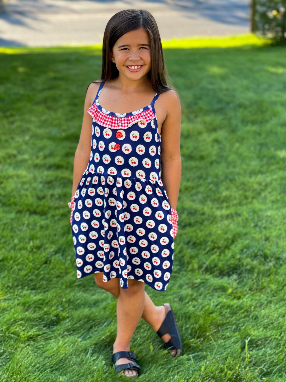 Cherry Tank Dress by Twocan