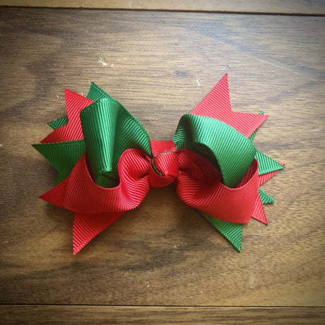 Two Tone Ribbon Bows