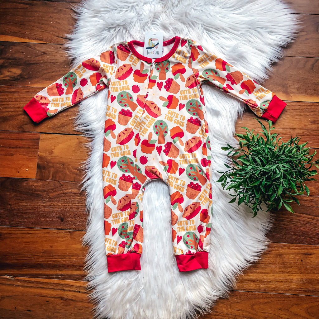 Cute to the Core Baby Romper by Twocan