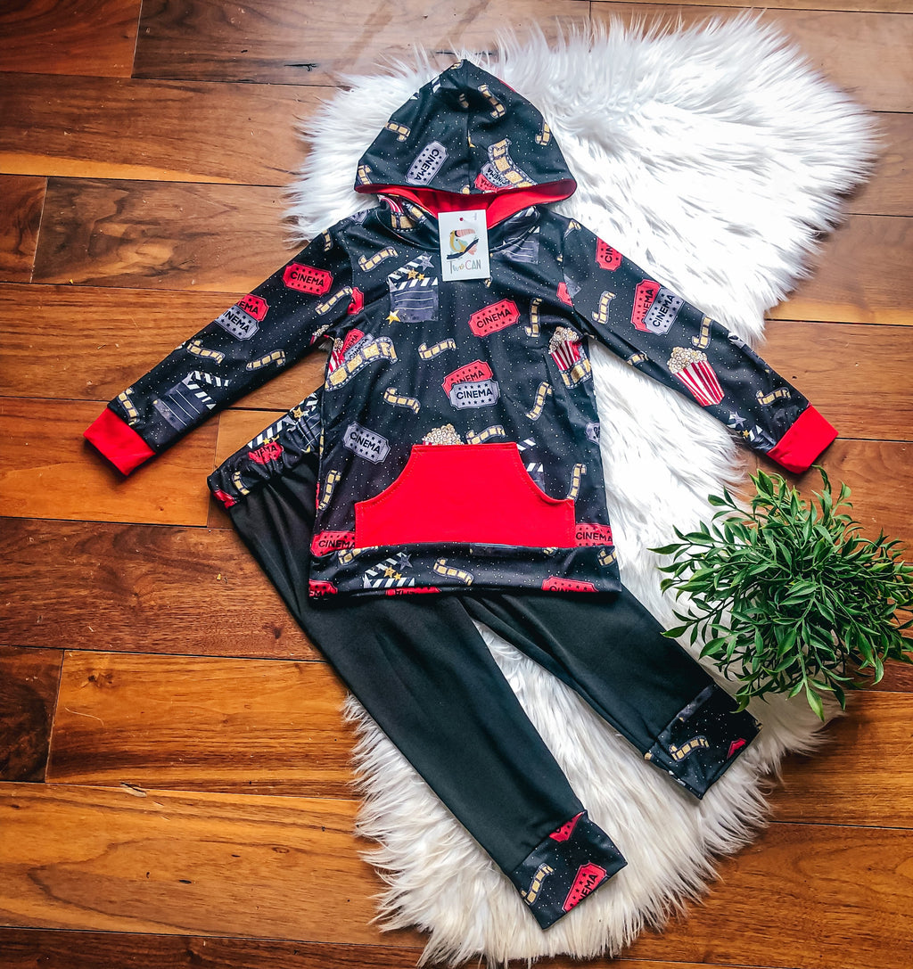 Night at the Movies Joggers Set by Twocan