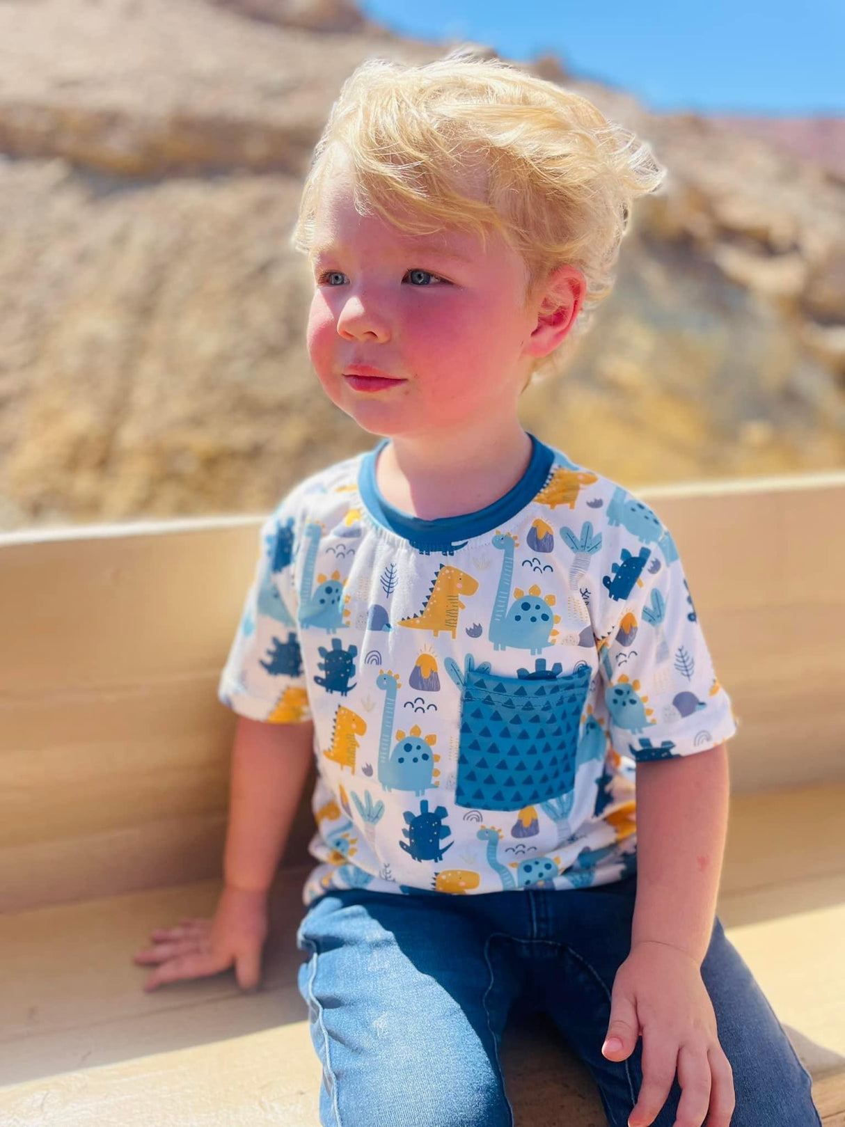 Prehistoric Pals T-Shirt by Pete and Lucy