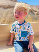 Prehistoric Pals T-Shirt by Pete and Lucy