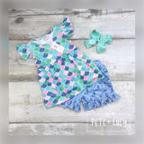 Mermaid Tales Shorts Set - Whim & Wonder Boutique
