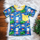 School Days Pocket Tee by Twocan