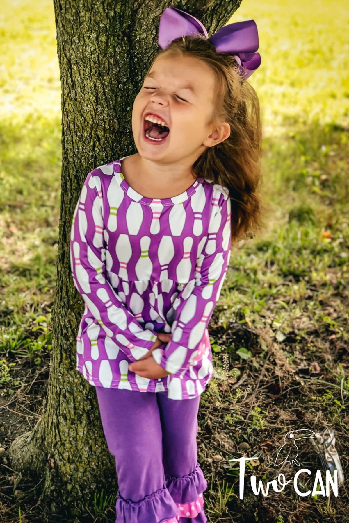 Ready, Set, Bowl! Pants Set by Twocan