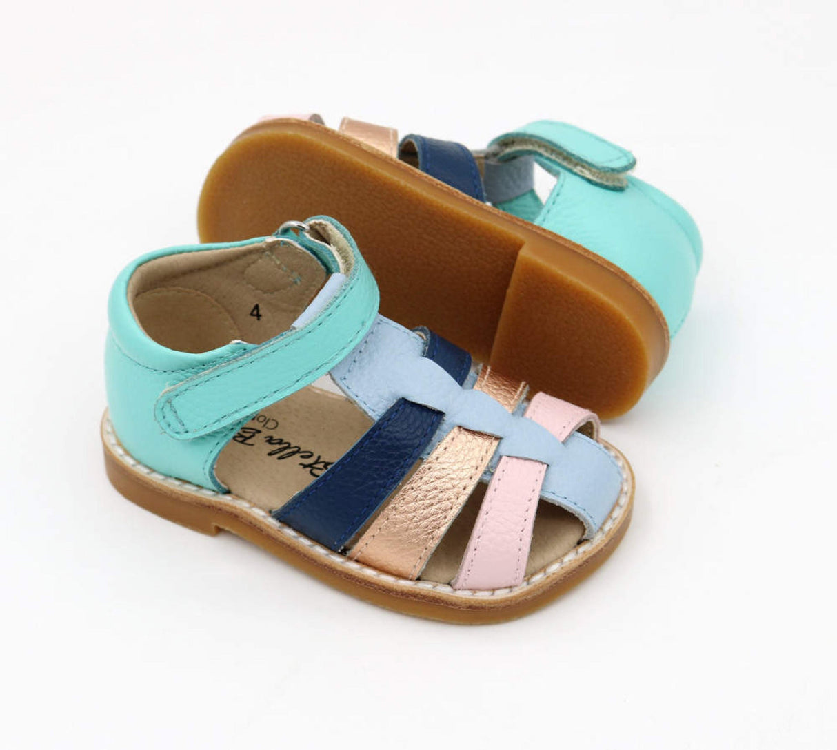 Sasha Strappy Sandal - Multi Stripe