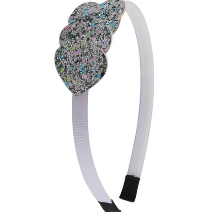 Glitter Hearts Headband