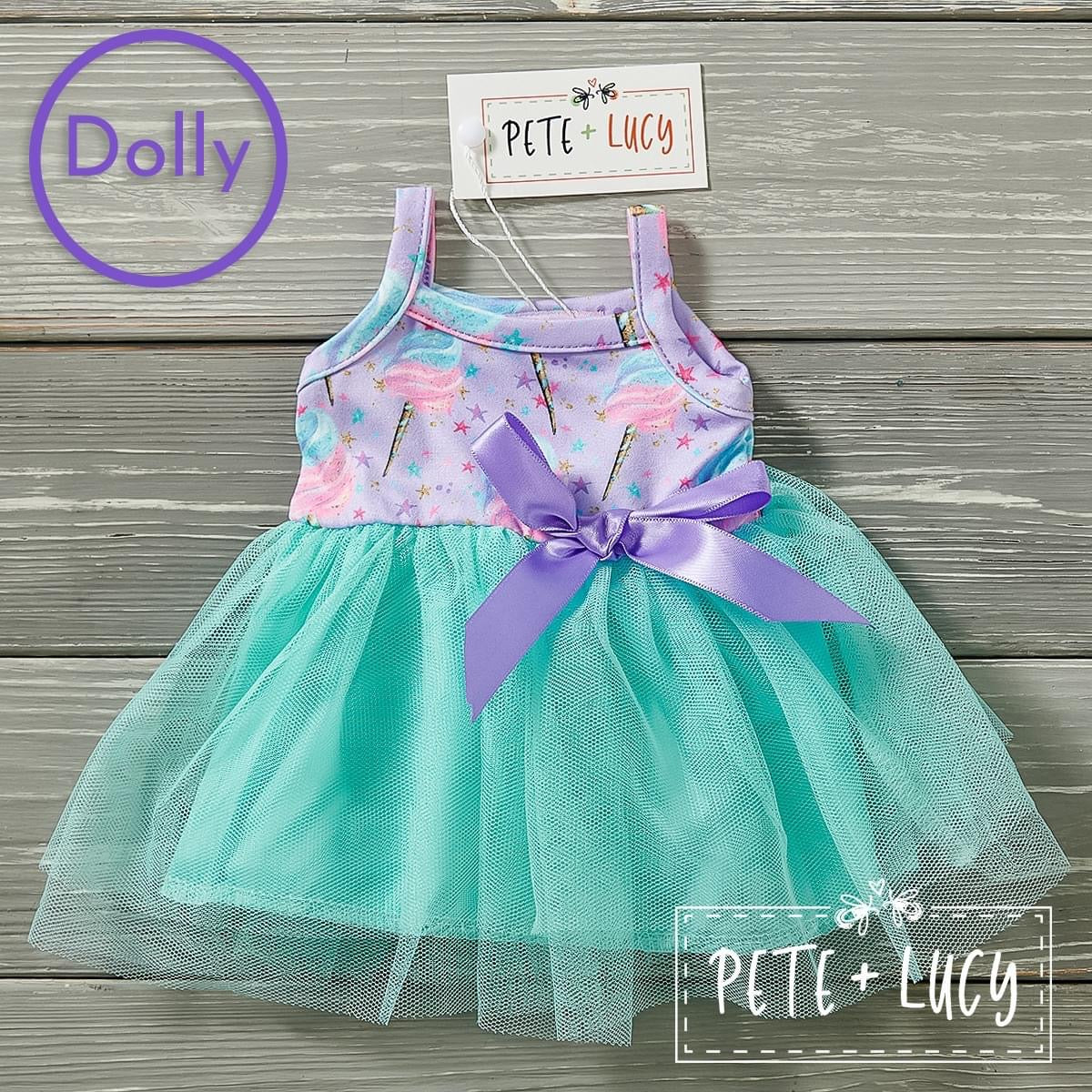 Cotton Candy Delight Dolly Dress by Pete and Lucy