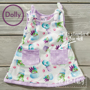 Cacti Oasis Dolly Dress by Pete and Lucy