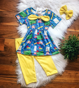 School Days Capri Set by Twocan