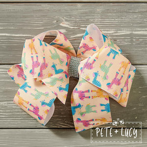 Zippin Zebra Deluxe Bow by Pete and Lucy