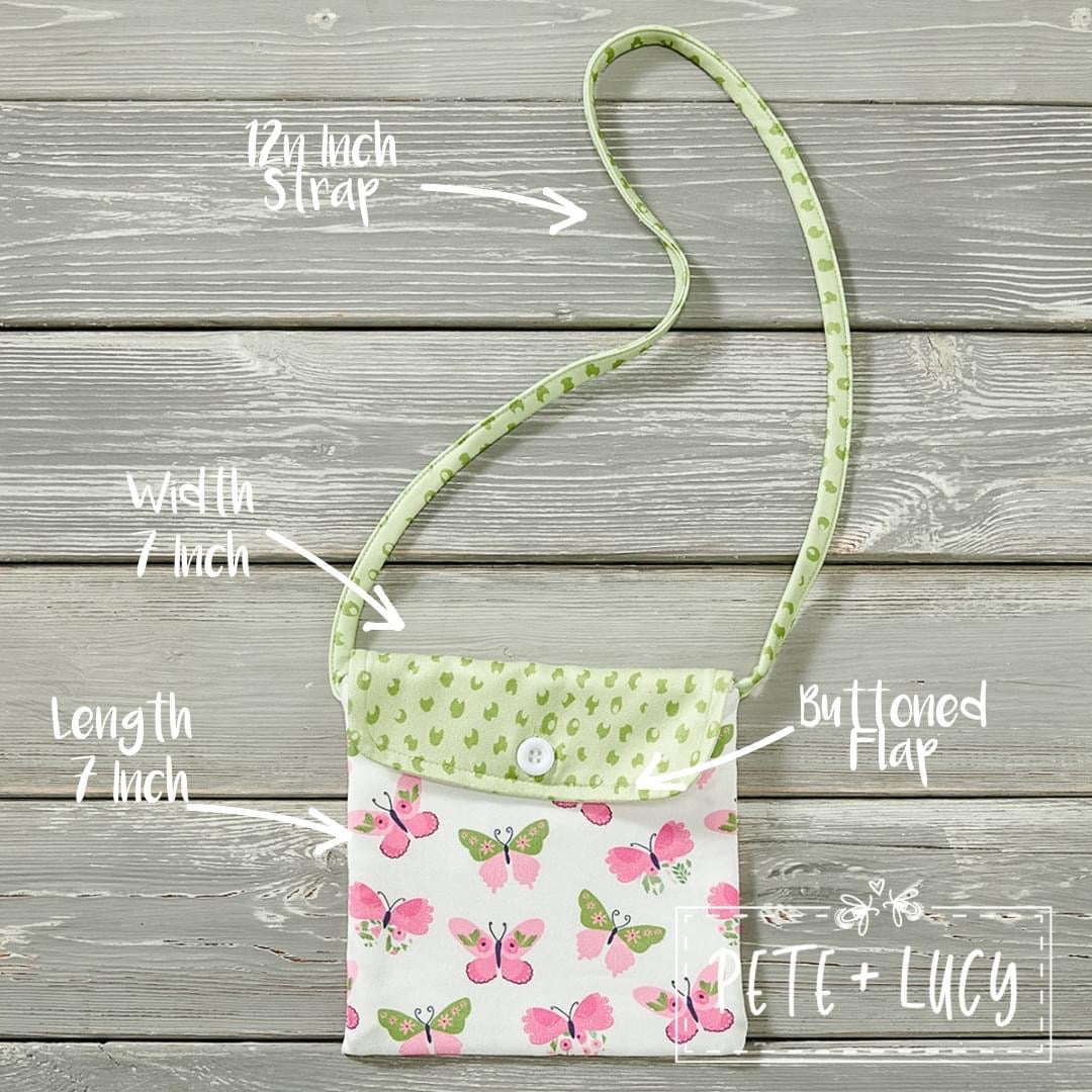 Springtime Butterflies Purse by Pete and Lucy