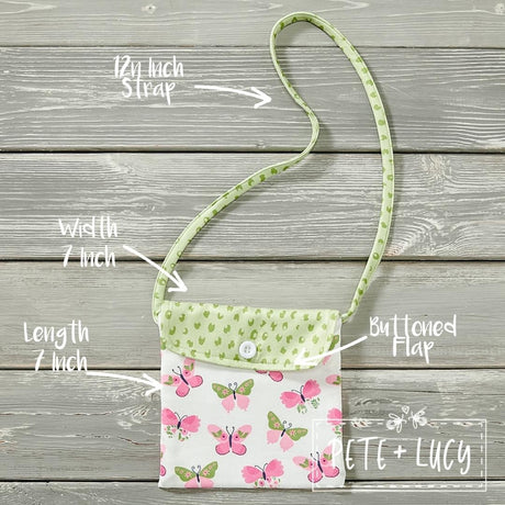 Springtime Butterflies Purse by Pete and Lucy