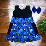 Catching Fireflies Sleeveless Large Pocket Dress by Twocan