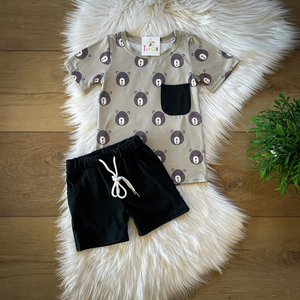 Bears Shorts Set by Twocan