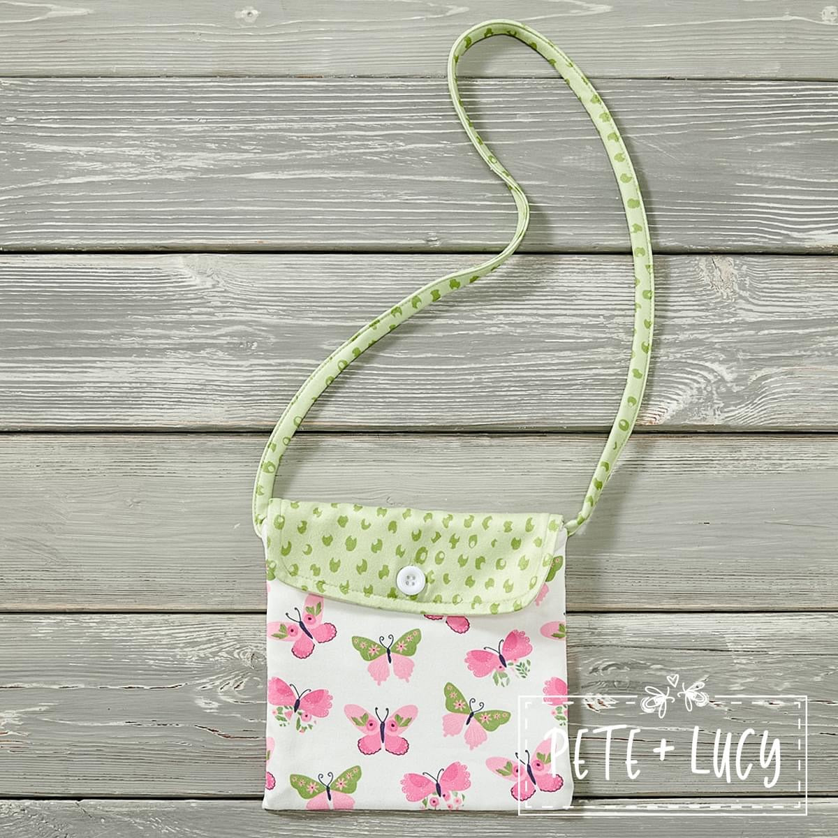 Springtime Butterflies Purse by Pete and Lucy