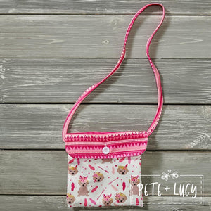 Boho Dog Purse by Pete and Lucy