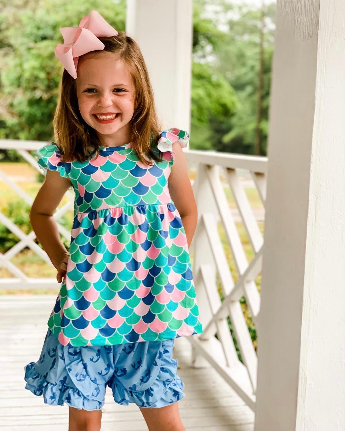 Mermaid Tales Shorts Set by Pete and Lucy