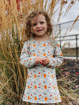Pumpkin Elbow Patch Pant Set - Whim & Wonder Boutique