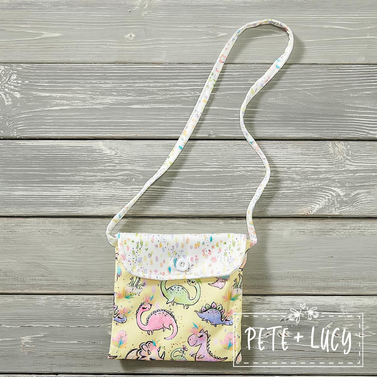 Dashin’ Dinos Purse by Pete and Lucy