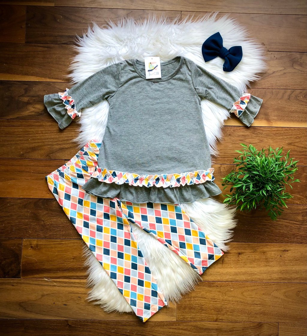 Delightful Diamonds Pant Set | Twocan