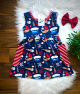 Ships Ahoy Pocket Dress by Twocan