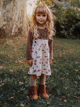 Moody Mushroom Button Dress by Twocan