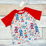 Mr. Roboto T-Shirt by Pete and Lucy