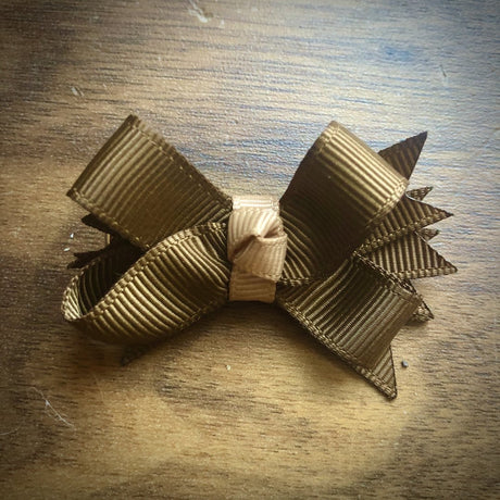 Two Tone Ribbon Bows
