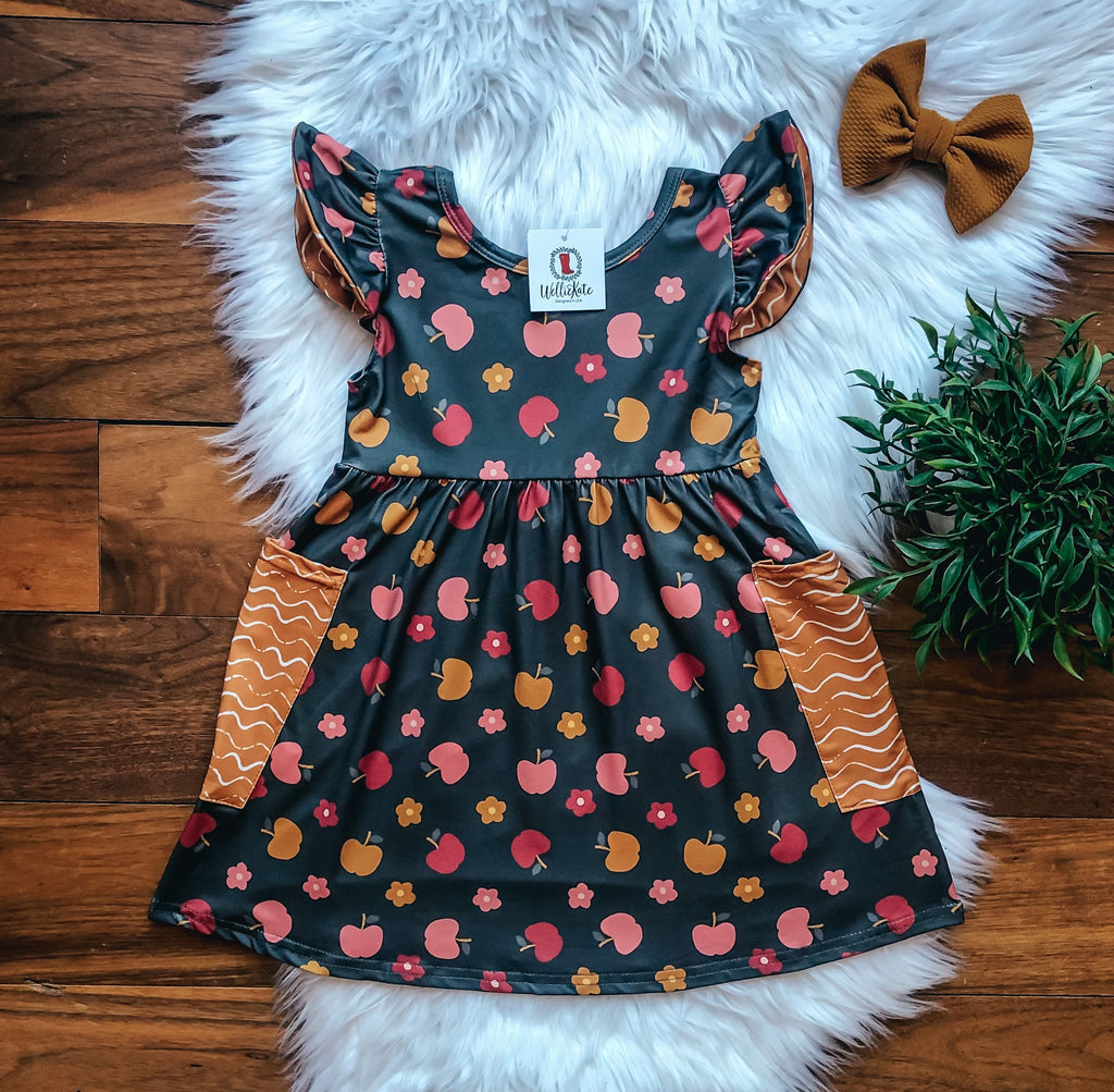 Autumn Apples Dress by Wellie Kate
