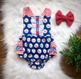 Cherry Bubble Romper - Whim & Wonder Boutique