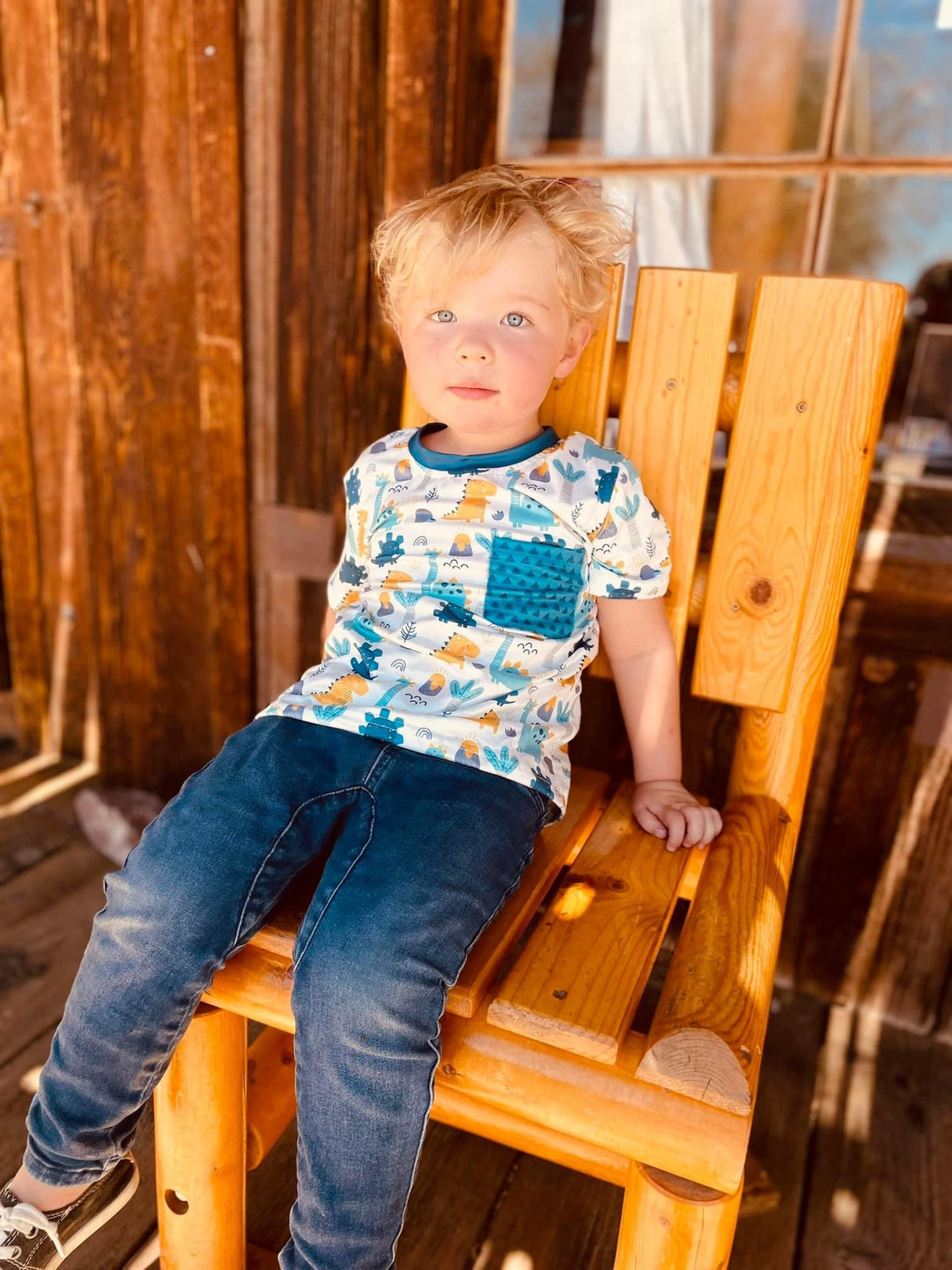 Prehistoric Pals T-Shirt by Pete and Lucy